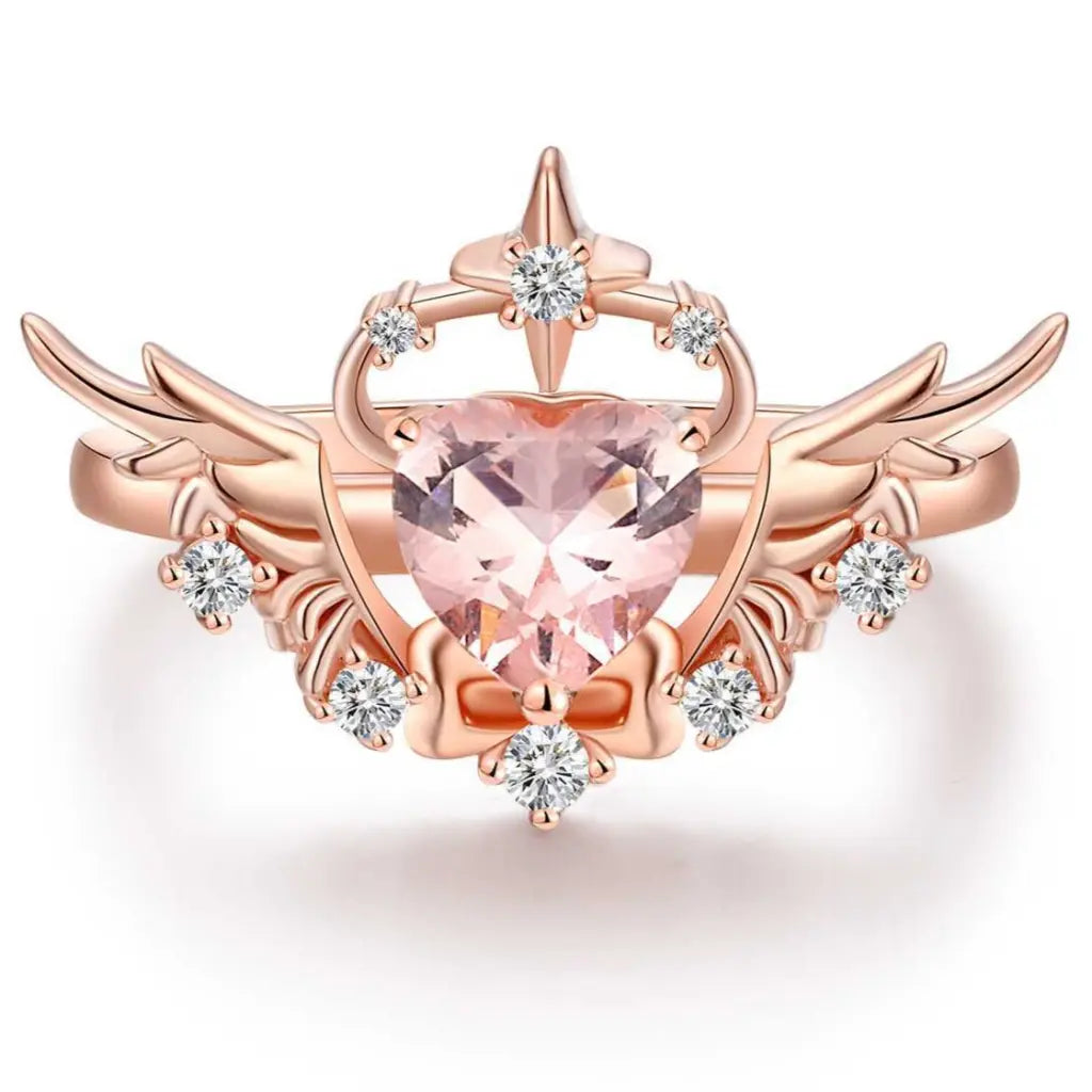 Camilla Ring - Sunset Pink, 6 | Bisoulovely