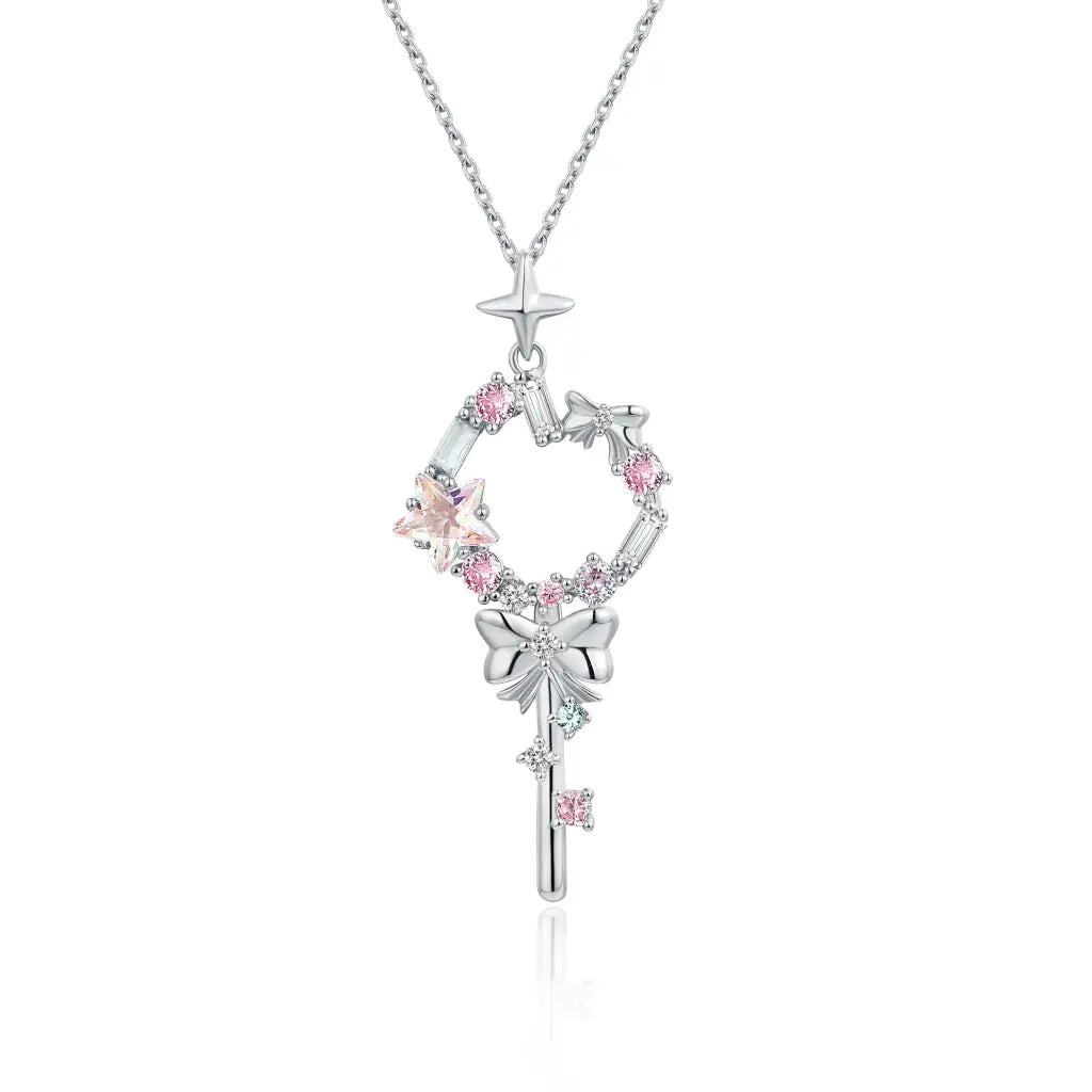 Swarovski shops Lollypop Y Necklace, Rose Gold