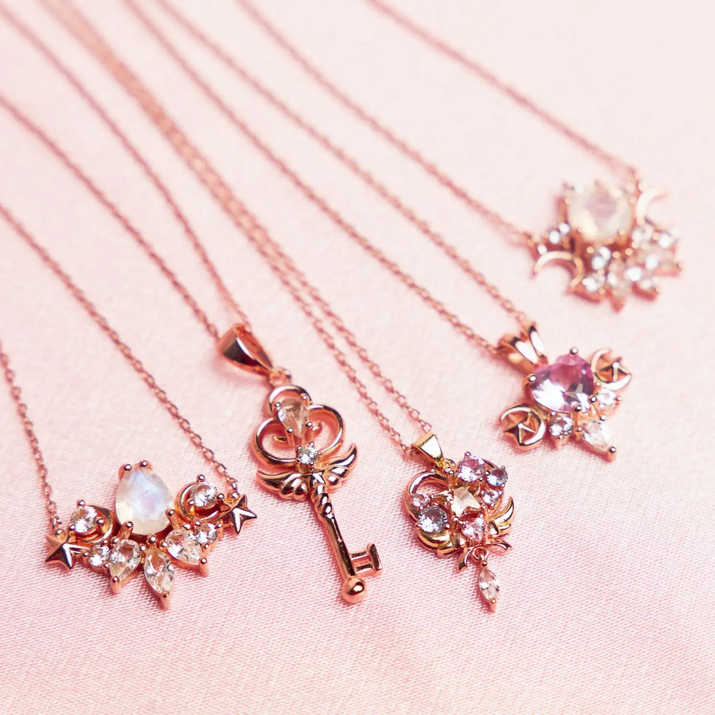 Bisoulovely Cherry Blossom Necklace