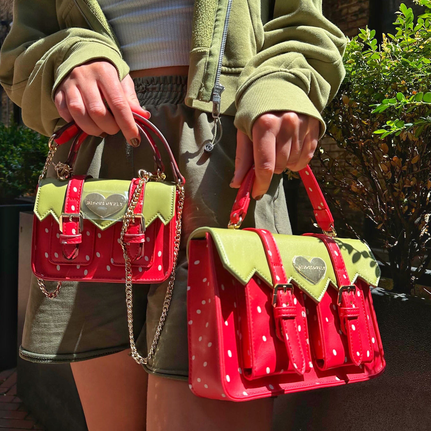 Baby Strawberry Purse - Handbags 3