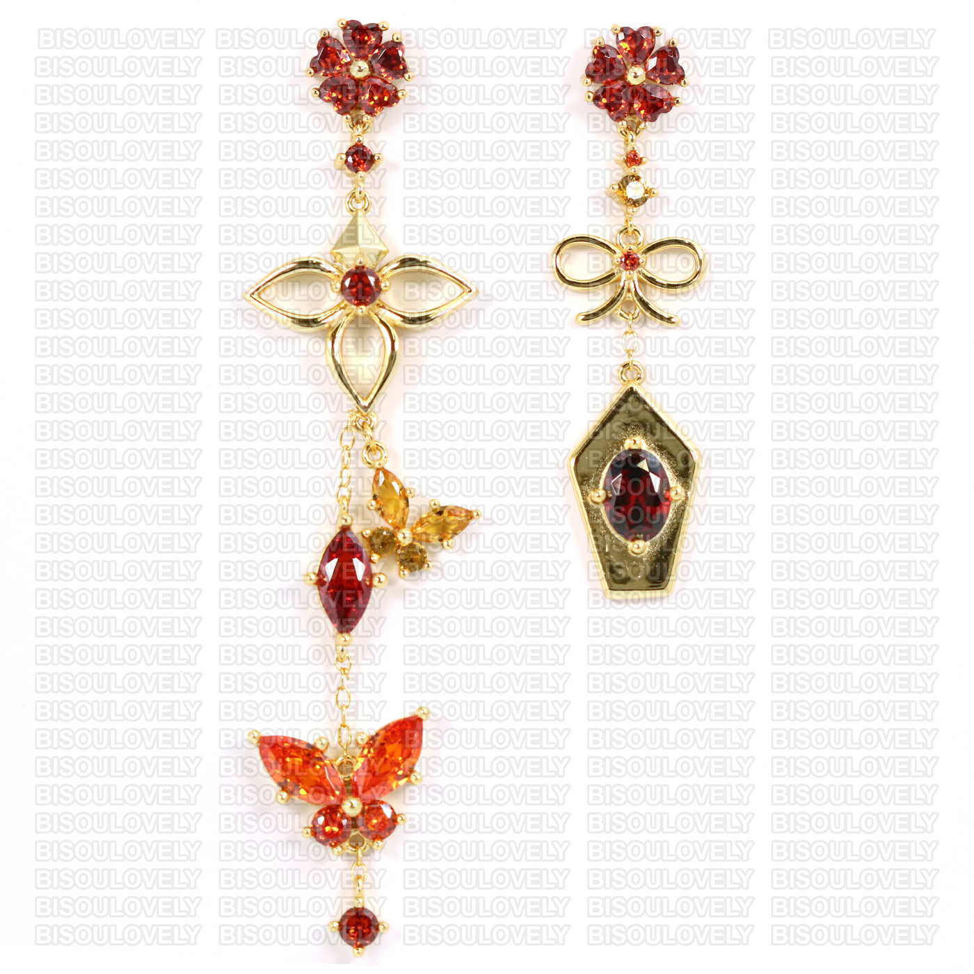 Butterfly of Charon Earrings - Earrings - 1