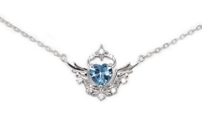 Camilla Necklace - Winter Blue - Necklaces - 1