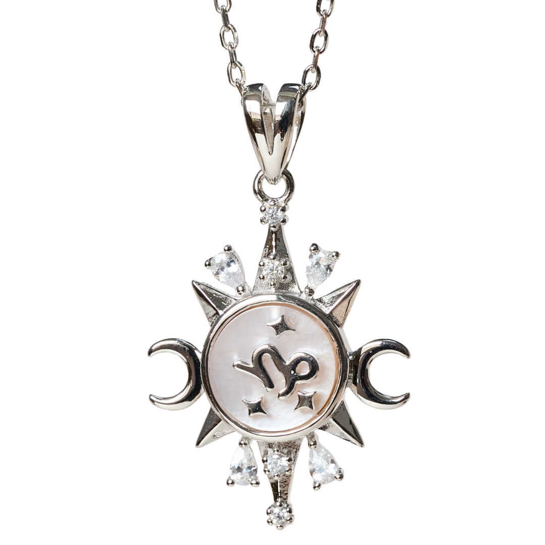 Celestial Horoscope Pendant - Capricorn - Necklaces - 1