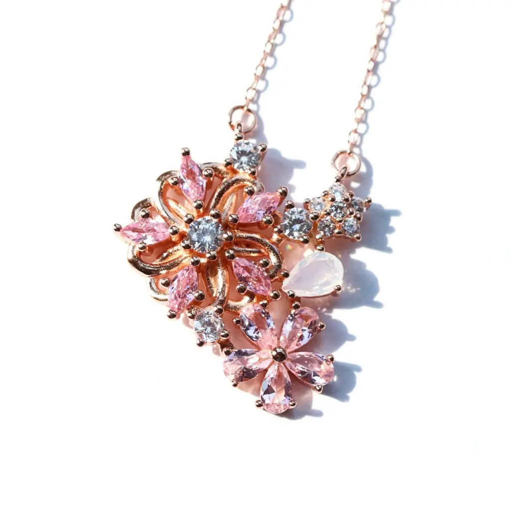 Cherry Blossom Necklace - Necklaces - 1