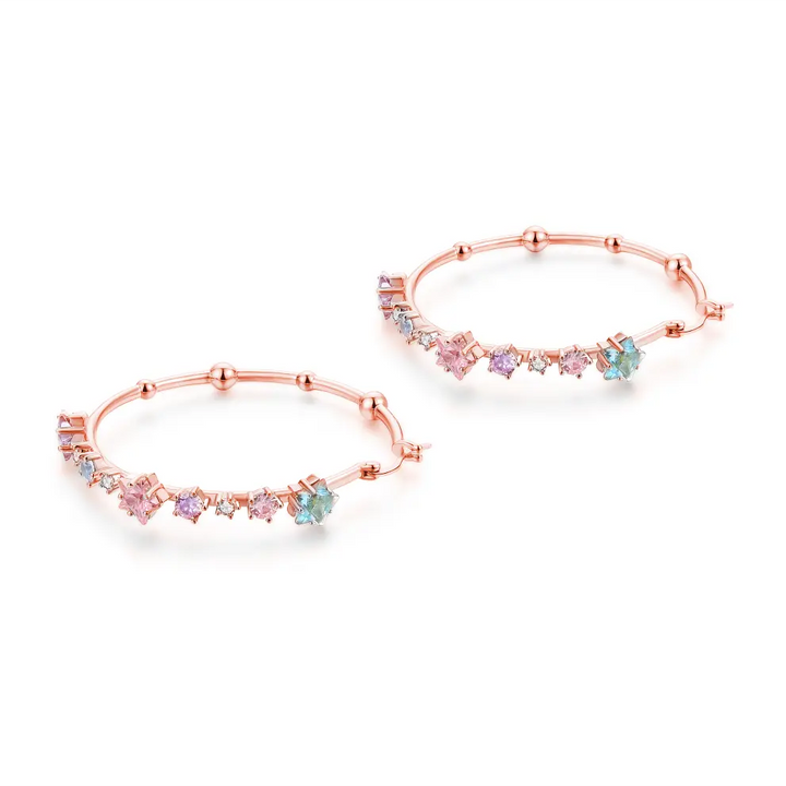 Confetti Sprinkle Hoops - Earrings - 4