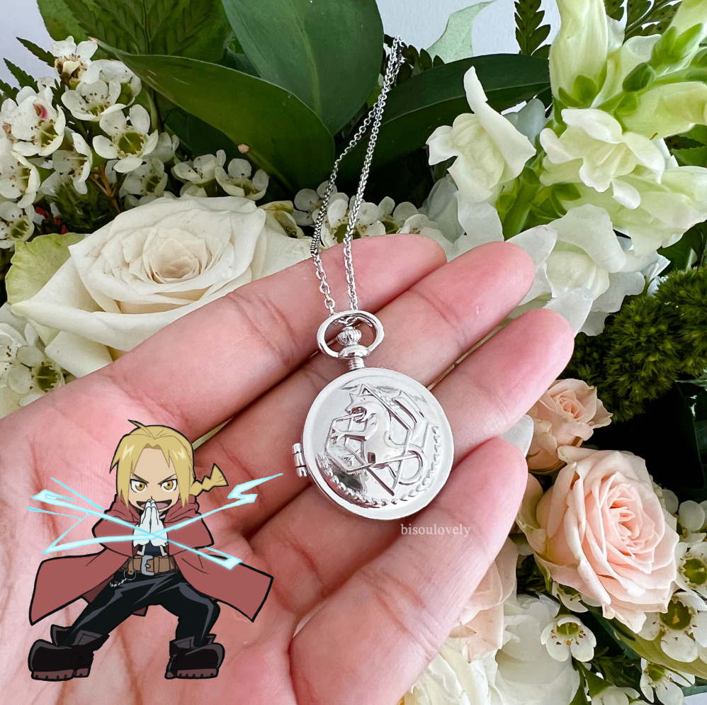 FMAB Edward s Pocket Watch Locket Bisoulovely