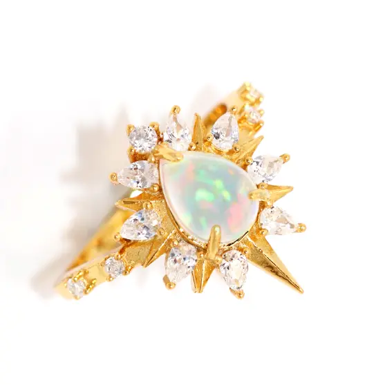 Josephine Opal Ring - Rings - 1