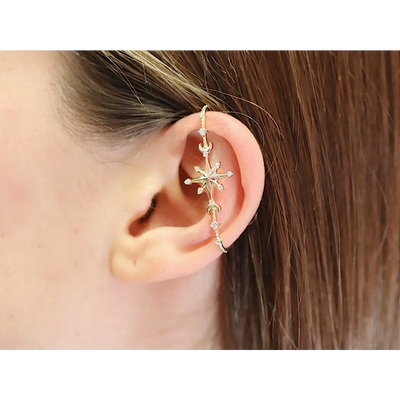 Larissa Ear Bar Cuff - Earrings - 7