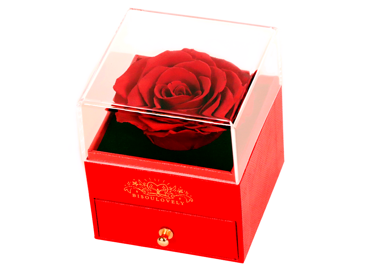 Red Rose Jewelry Box - Jewelry Boxes - 2