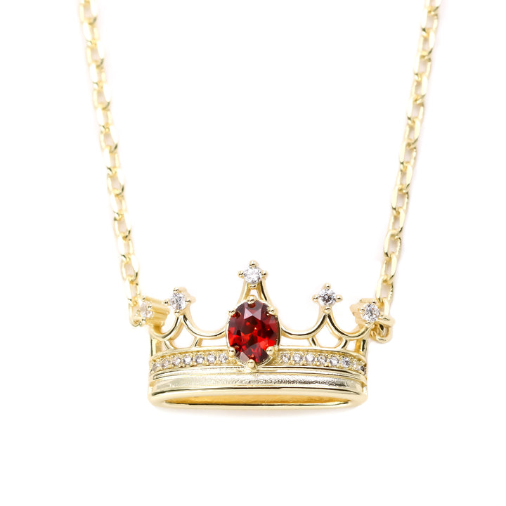Preorder: Royal Crown Necklace Sterling Silver