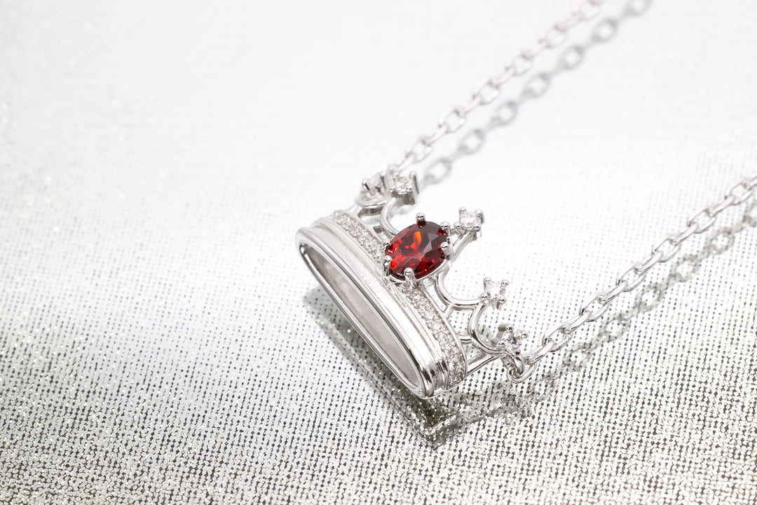 Preorder: Royal Crown Necklace Sterling Silver