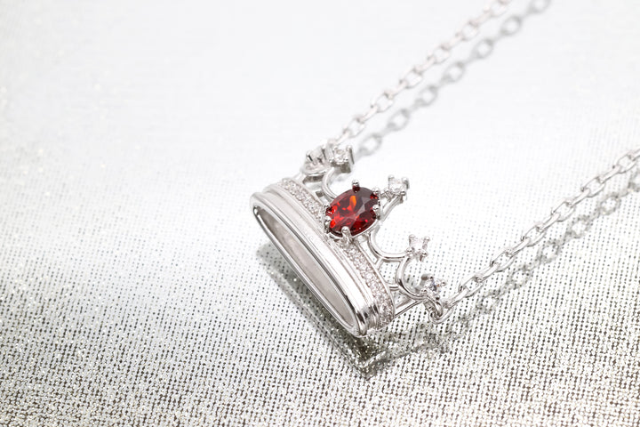 Preorder: Royal Crown Necklace Sterling Silver