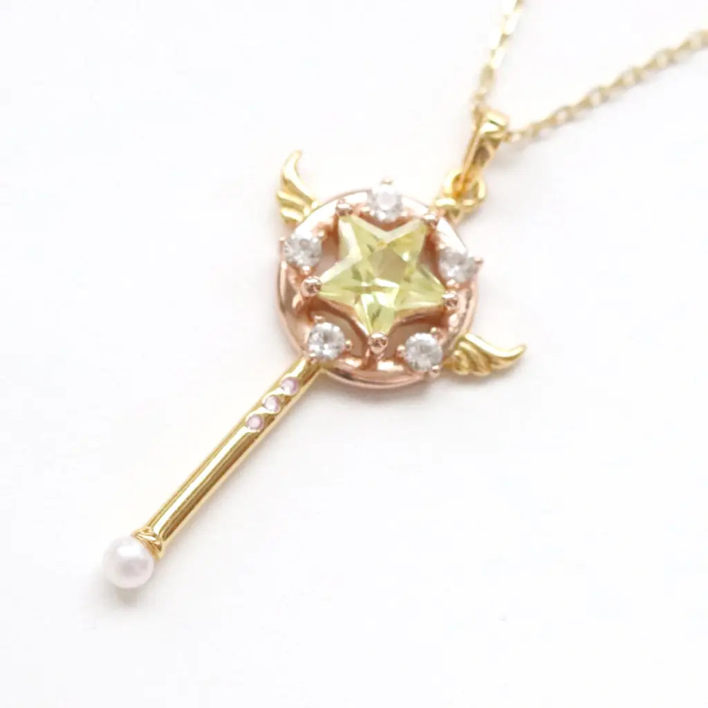 Sakura Pendant - Gold - Necklaces - 1