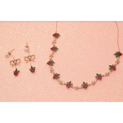 Sweet Strawberry Earrings - Earrings - 5