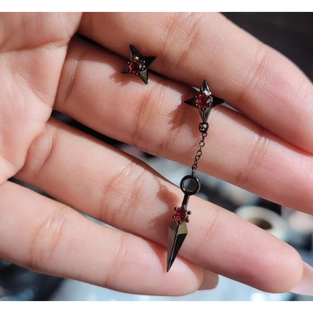 Tsukuyomi Earrings - Earrings - 2