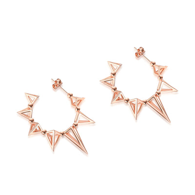 Polaris Hoops XL Rose Gold